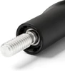 Ford E-250 Econoline 8 Inch Short Rubber Antenna (1992-2015) - USA Threading - Carwash Proof - Internal Copper Coil