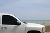 Ford E-450 Econoline 15 Inch Black Antenna (1993-2027) - Spiral Wind Noise Cancellation - Spring Steel Construction - Stainless Steel Threading