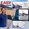 Easy installation. Simply twist the antenna in place, no special tools required.