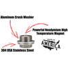 3070503 for Polaris - Stainless Steel Magnetic Oil Drain Plug with Neodymium Magnet - Made In USA