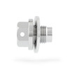 Nissan NP300 Oil Drain Plug - 2009-2026 - 2.5 Liter - 4 Cylinder - Made In USA - Stainless Steel - Part Number 11128-01M0B