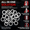 Ford F-350 Oil Drain Plug Crush Washer Gasket / Seal Ring - 20 Pack - 2012-2025 - 6.7 Liter - 8 Cylinder - MADE IN USA
