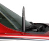 A black 50 caliber bullet antenna for a Ford Maverick, 2022, 2023