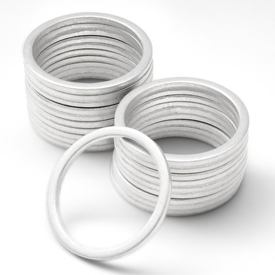 BMW Motorcycle R1200R Oil Drain Plug Crush Washer Gasket / Seal Ring - 20 Pack - 2015-2020 - MADE IN USA