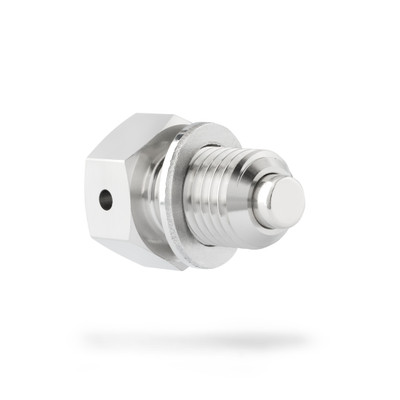 Kawasaki KLR650 Adventure Magnetic Oil Drain Plug (2022-2023) - Made In USA - Stainless Steel