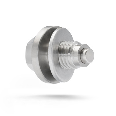 Pontiac Trans Sport Magnetic Oil Drain Plug (1996-1999) - 3.4 Liter - 6 Cylinder - Made In USA - Stainless Steel