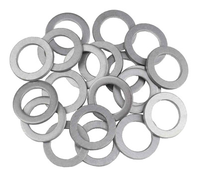 ACWM22 - 20 Pack - M22 Aluminum Oil or Coolant Crush Washers/Drain Plug Seal Ring Gasket - MADE IN USA