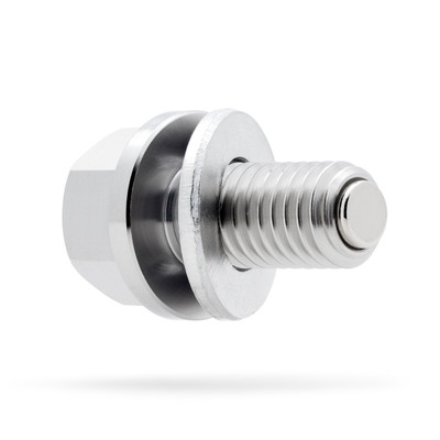 3304-544 for Arctic Cat - Stainless Steel Magnetic Oil Drain Plug with Neodymium Magnet - Made In USA