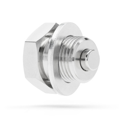 570276 for Royal Enfield - Stainless Steel Magnetic Oil Drain Plug with Neodymium Magnet - Made In USA