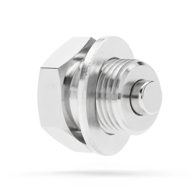 Textron Wildcat X Magnetic Oil Drain Plug (2018-2019) - Made In USA - Stainless Steel