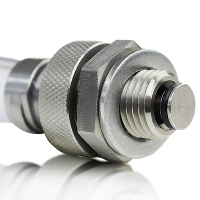 Suzuki SFV650 Gladius Oil Drain Valve (2009-2015) - Made In USA - Stainless Steel