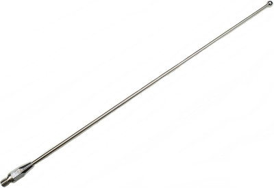 Jeep Wrangler 12 Inch Stainless Antenna (1987-2006) - Spring Steel Construction - Stainless Steel Threading