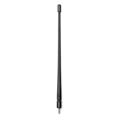 Toyota 4Runner THE SPARTAN - 13 3/4 Inch Short Rubber Antenna (2010-2017) - USA Stainless Steel Threading - Carbon Fiber Trim - Internal Copper Coil