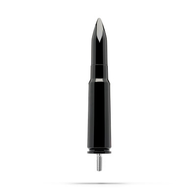 Ford F-450 Super Duty Bullet Antenna 20MM Round (2017-2026) Gloss Black - The Falcon 20