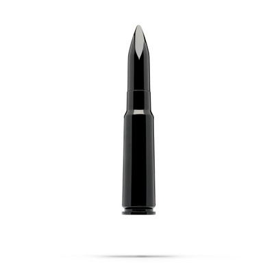 20MM Bullet Antenna GLOSS BLACK - Part Number A615-QUA-GLOSSBLK
