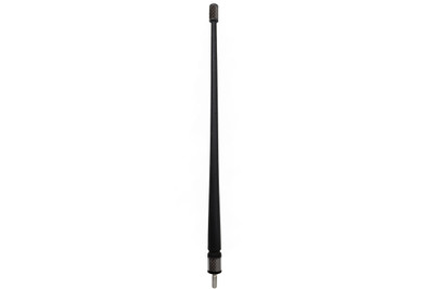 Dodge Dakota THE SPARTAN - 13 3/4 Inch Short Rubber Antenna (1997-2011) - USA Stainless Steel Threading - Carbon Fiber Trim - Internal Copper Coil