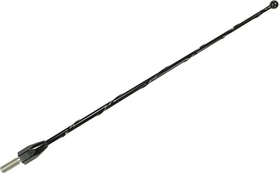 Dodge Ram 4500 9 Inch Black Short Antenna (1999-2009) - Spiral Wind Noise Cancellation - Spring Steel Construction