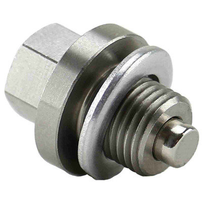 Audi A5 Quattro Differential Magnetic Oil Drain/Fill Plug - 2008-2011 - 3.2 Liter - 6 Cylinder - Made In USA - Stainless Steel - Part Number N-902-818-02