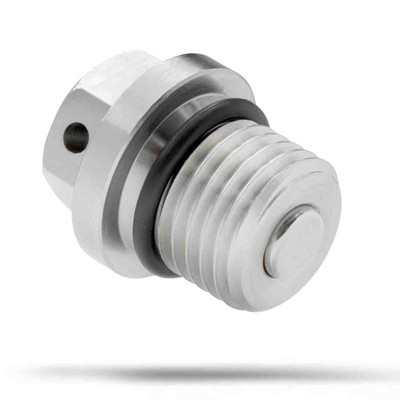 62700241 for Harley Davidson - Stainless Steel Magnetic Oil Drain Plug with Neodymium Magnet - Made In USA