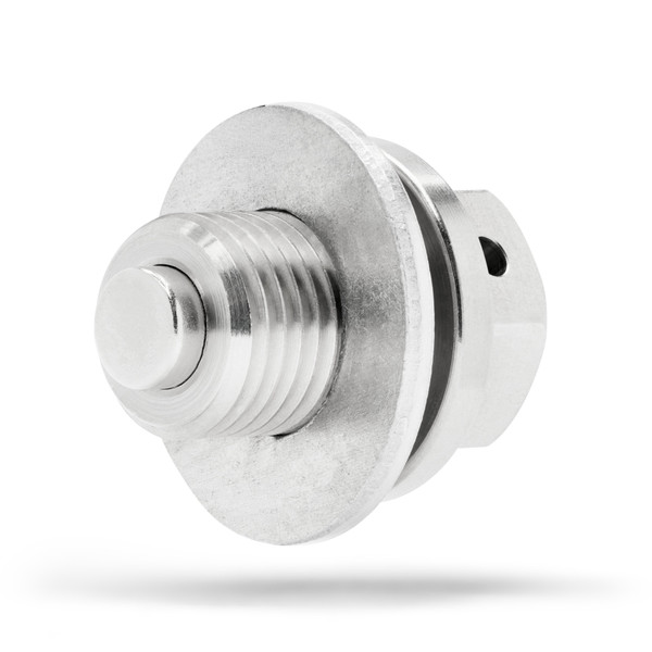 13641-33750 for Kubota - Stainless Steel Magnetic Oil Drain Plug with Neodymium Magnet - Made In USA