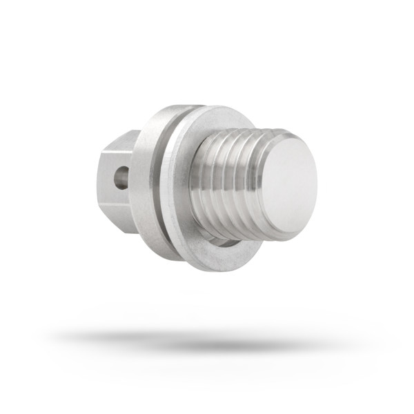 Husqvarna TE250i Oil Drain Plug (2018-2023) - Made In USA - Stainless Steel - Part Number 58030021100