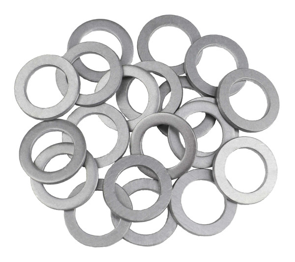 ACWM25 - 20 Pack - M25 Aluminum Oil or Coolant Crush Washers/Drain Plug Seal Ring Gasket - MADE IN USA