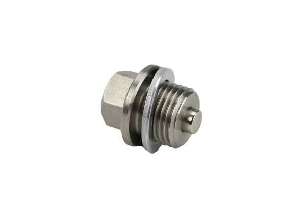 M16 x 2.0 x 13.5 MM Stainless Steel Magnetic Oil Drain Plug with Neodymium Magnet - Made In USA - Part Number DP041