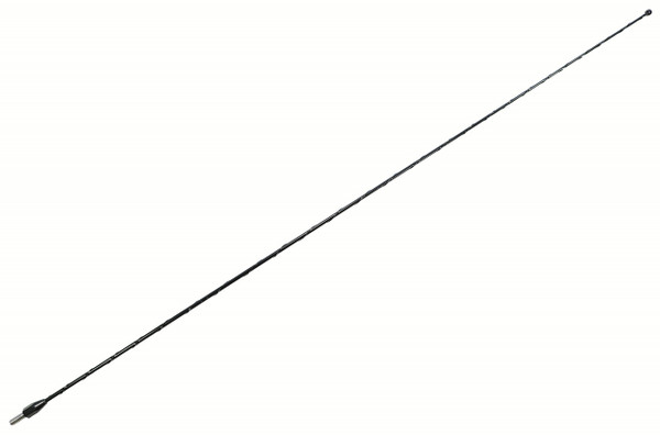 Votex - 31 Inch Black Antenna for Jeep Wrangler JK - JL | Gladiator (2007-2024) - Spiral Wind Noise Cancellation - Spring Steel Construction - Stainless Steel Threading