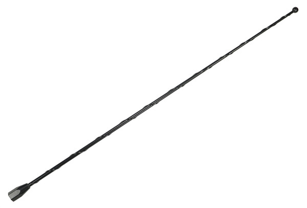 15 Inch Black Antenna for GMC Sierra 1500 (2006-2026) - Spiral Wind Noise Cancellation - Spring Steel Construction