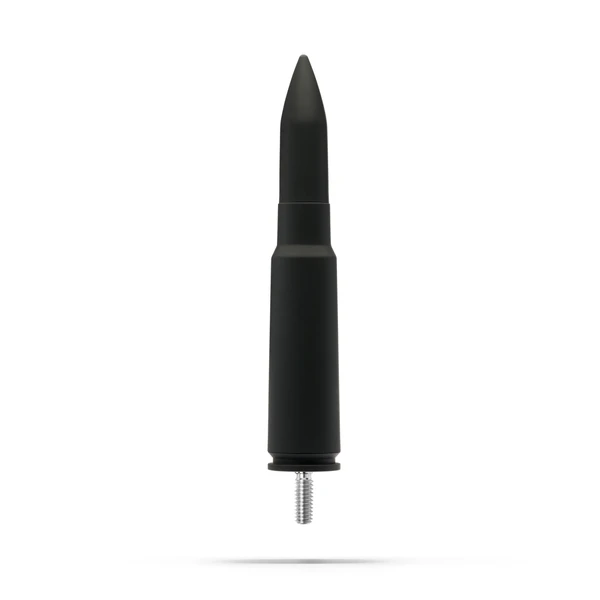 Dodge Ram Truck 4500 Bullet Antenna 20MM Round (2010-2018) Flat Black - The Falcon 20