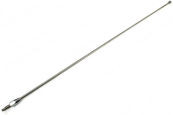 Dodge Ram 3500 15 Inch Stainless-Steel Antenna (1999-2009) - Spring Steel Construction - Stainless Steel Threading