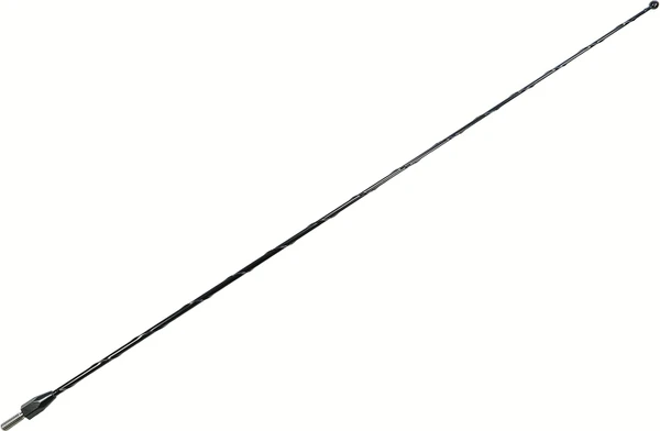 Mercury Sable 21 Inch Black Short Antenna (1986-2005) - Spiral Wind Noise Cancellation - Spring Steel Construction