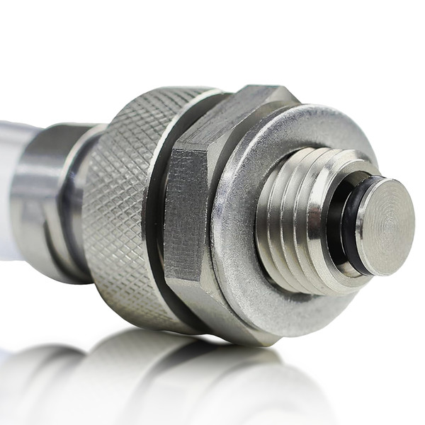 Chevrolet Express 2500 Quick Oil Drain Valve (2021-2026) - 6.6 Liter - 8 Cylinder - Made In USA - Stainless Steel