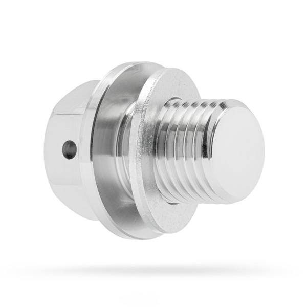 Yamaha YXM700 Viking Oil Drain Plug - 2014-2026 - Made In USA - Stainless Steel - Part Number 90340-14132-00