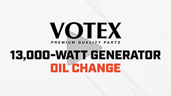 Predator 13,000 watt oil change video