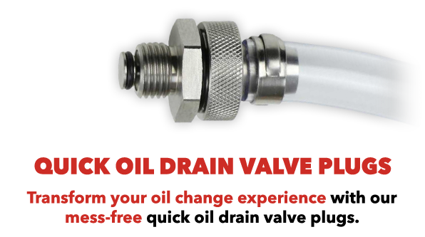 Quick oil drain valve plugs: Transform your oil change experience with our mess-free quick oil drain valve plugs.