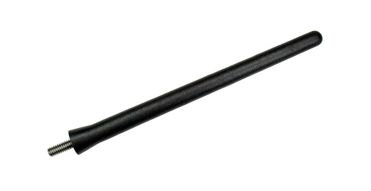 Ford F-250 Short Rubber Antenna 6 3/4 Inch (2017-2024) - Car Wash Proof - USA Stainless Steel Threading - Powerful Internal Copper Coil/Premium Reception