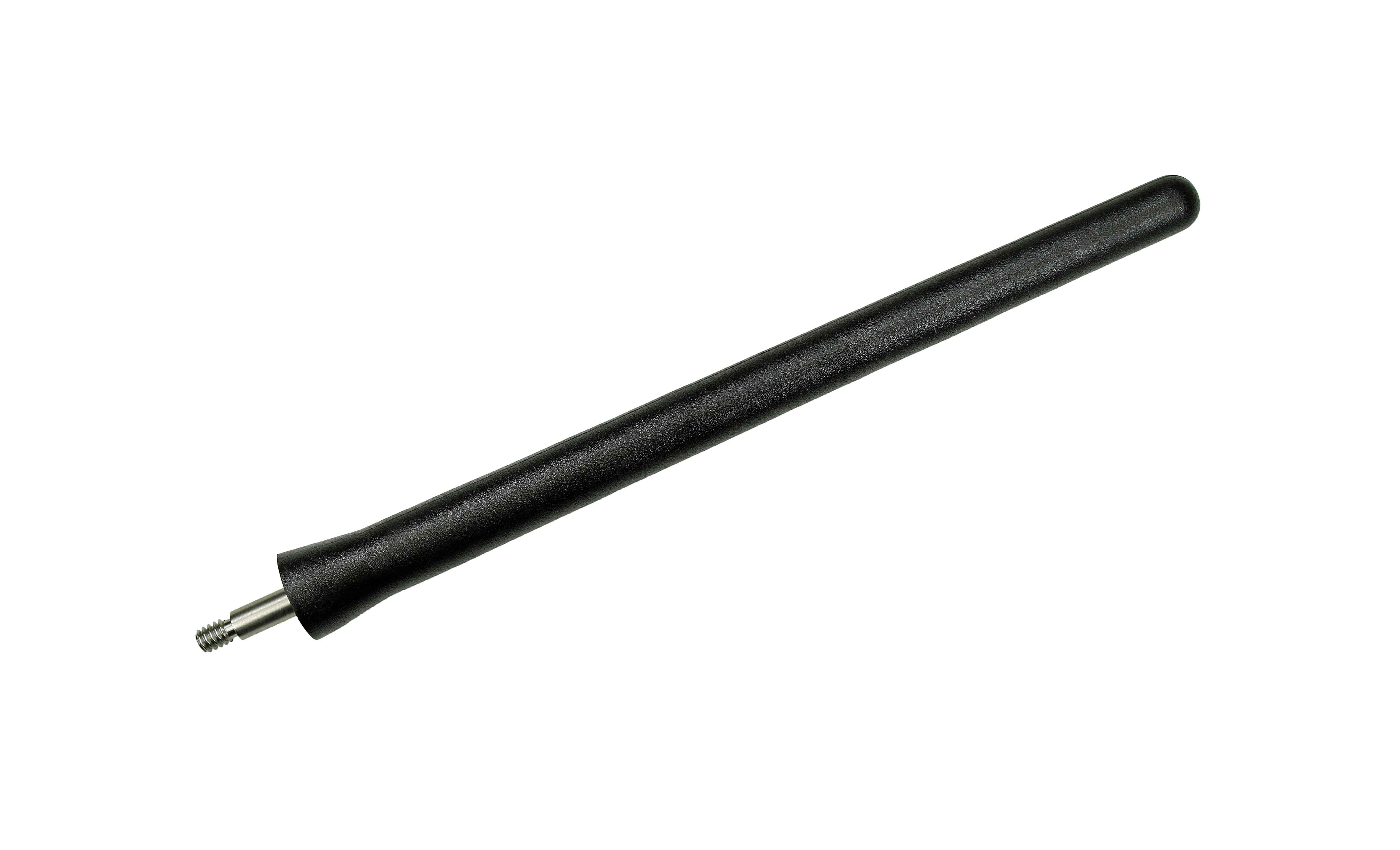 The Original 6 3/4 Inch - Car Wash Proof Short EPDM Rubber Antenna - USA Stainless Steel Threading - Powerful Internal Copper Coil/Premium Reception - Part Number A010-FFD-15