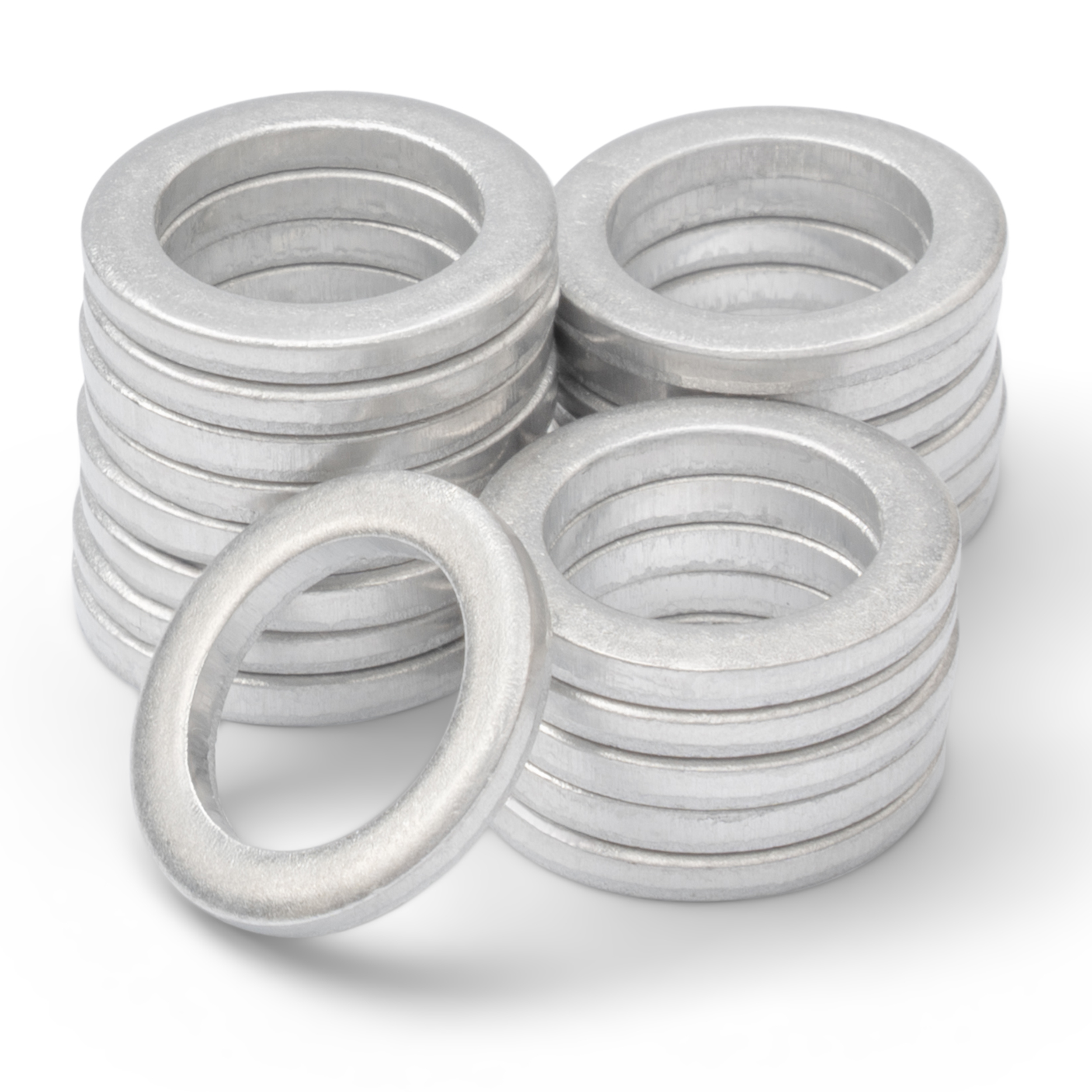Honda GL1800 Gold Wing (2018-2024) - Oil Drain Plug Crush Washer Gasket / Seal Ring - 20 Pack - Made In USA