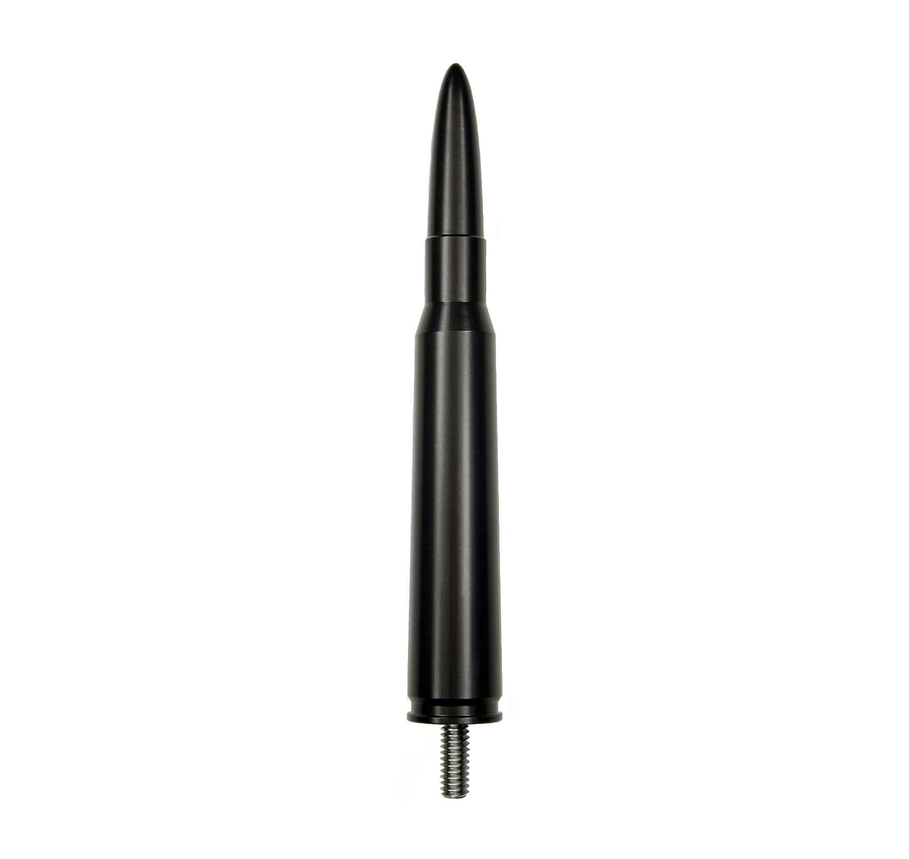 Votex - Made in USA - 50 Caliber Bullet Aluminum Antenna - Part Number A435-BLACK-FFD