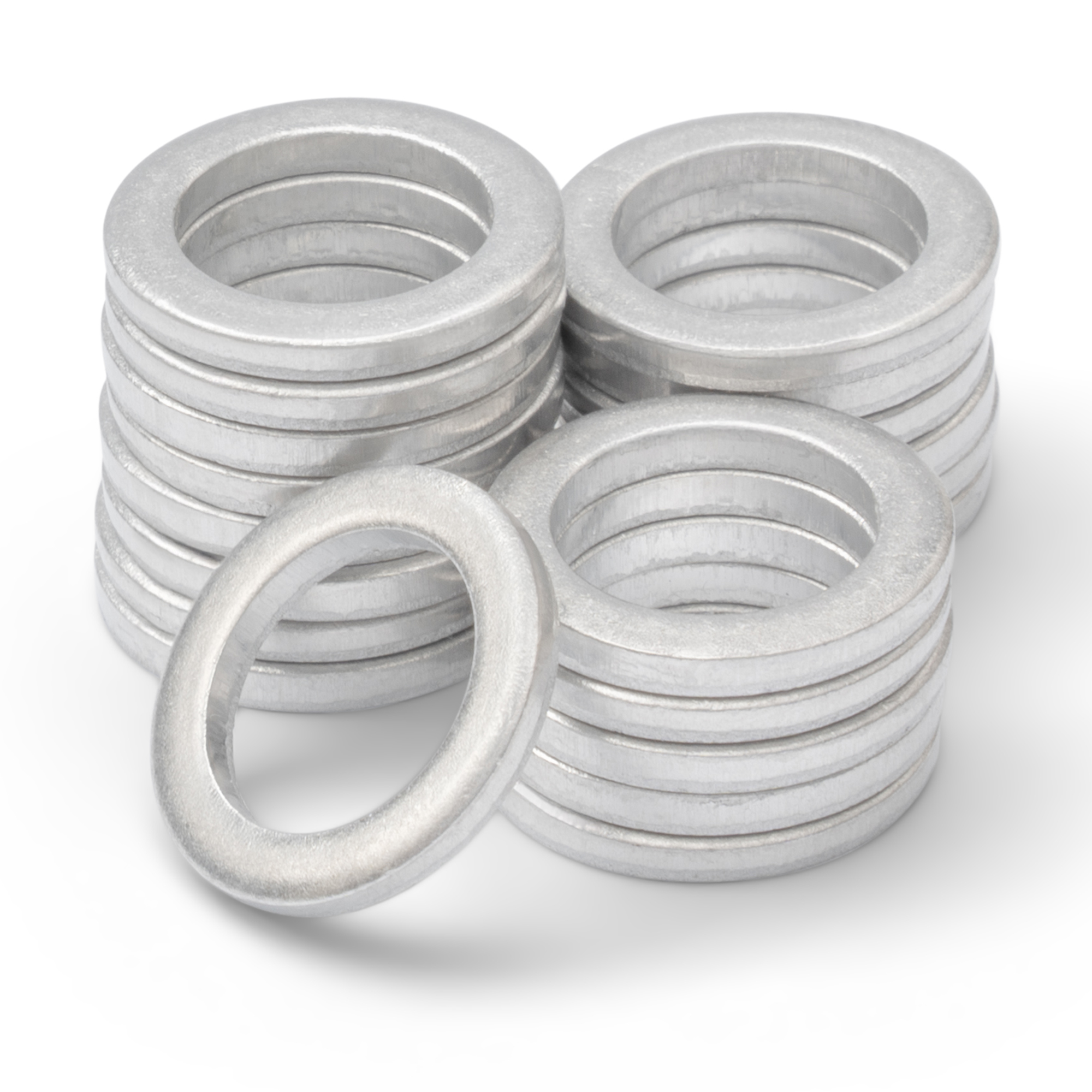 Kawasaki KD80 Oil Drain Plug Crush Washer Gasket / Seal Ring  (20 Pack) - 1975-1990 - Made In USA