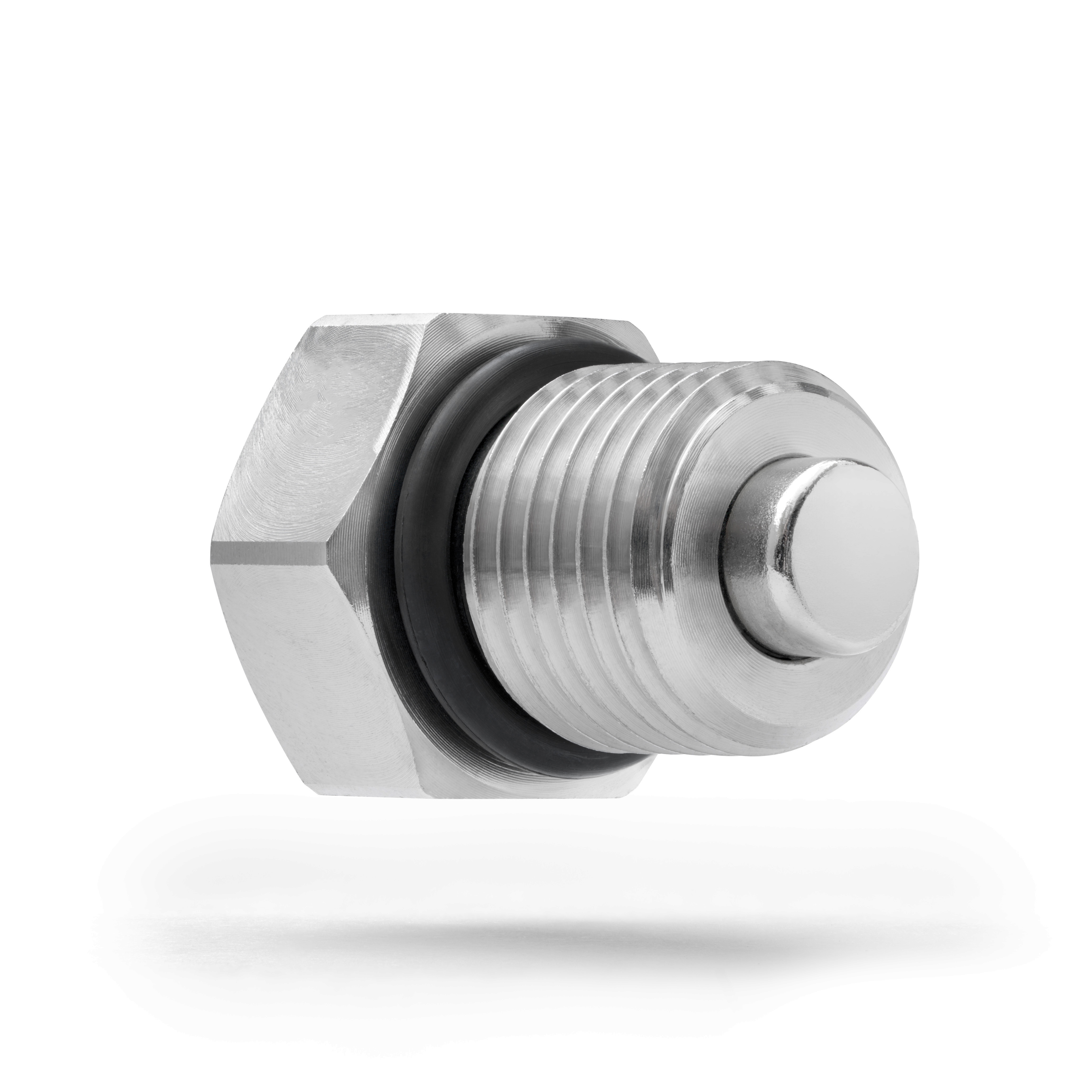 Harley Davidson FLTRK Road Glide Limited Magnetic ENGINE Oil Drain Plug (2020-2024) - Made In USA - Stainless Steel