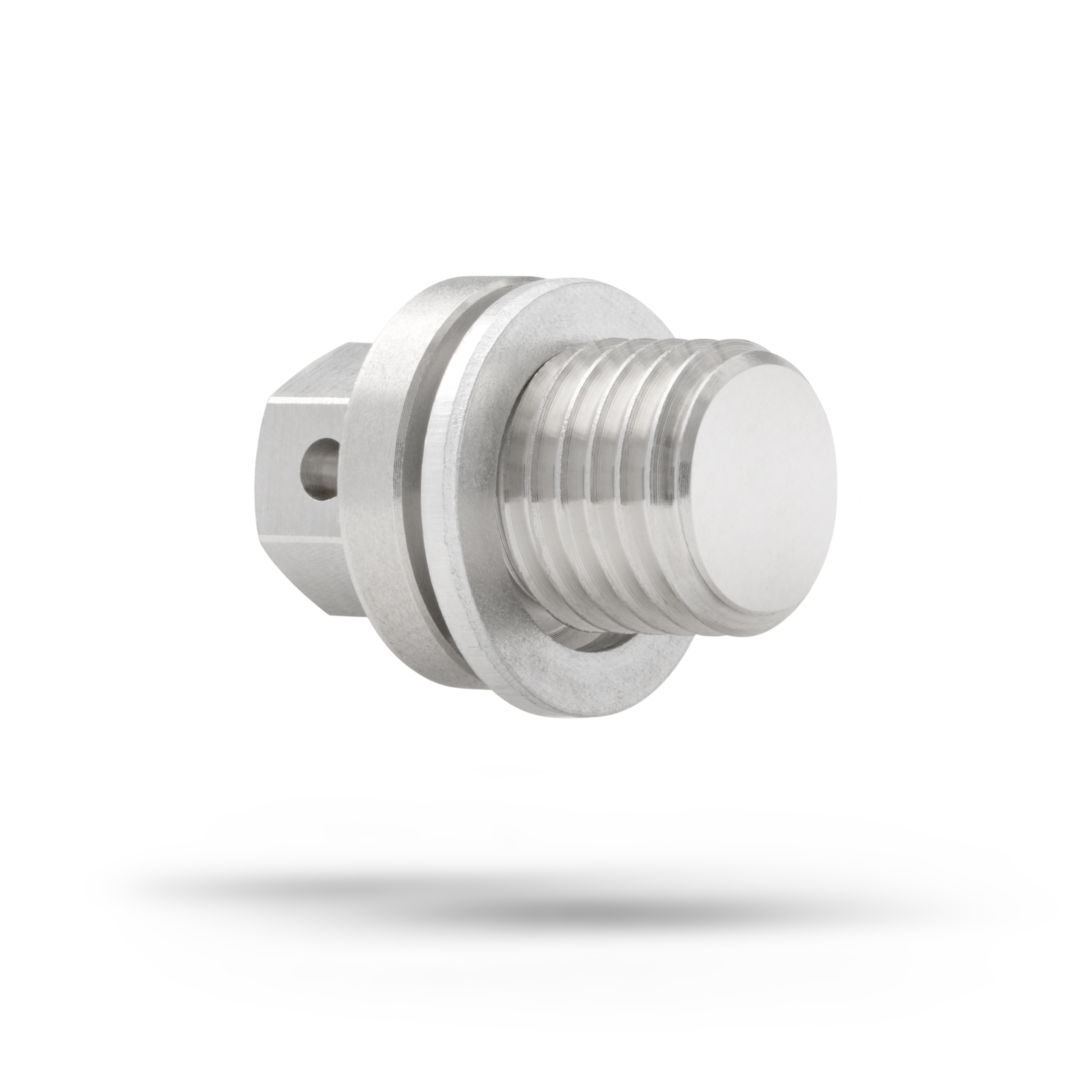 Polaris General 1000 Sport Oil Drain Plug (2020-2023) - Made In USA - Stainless Steel - Part Number 7052306