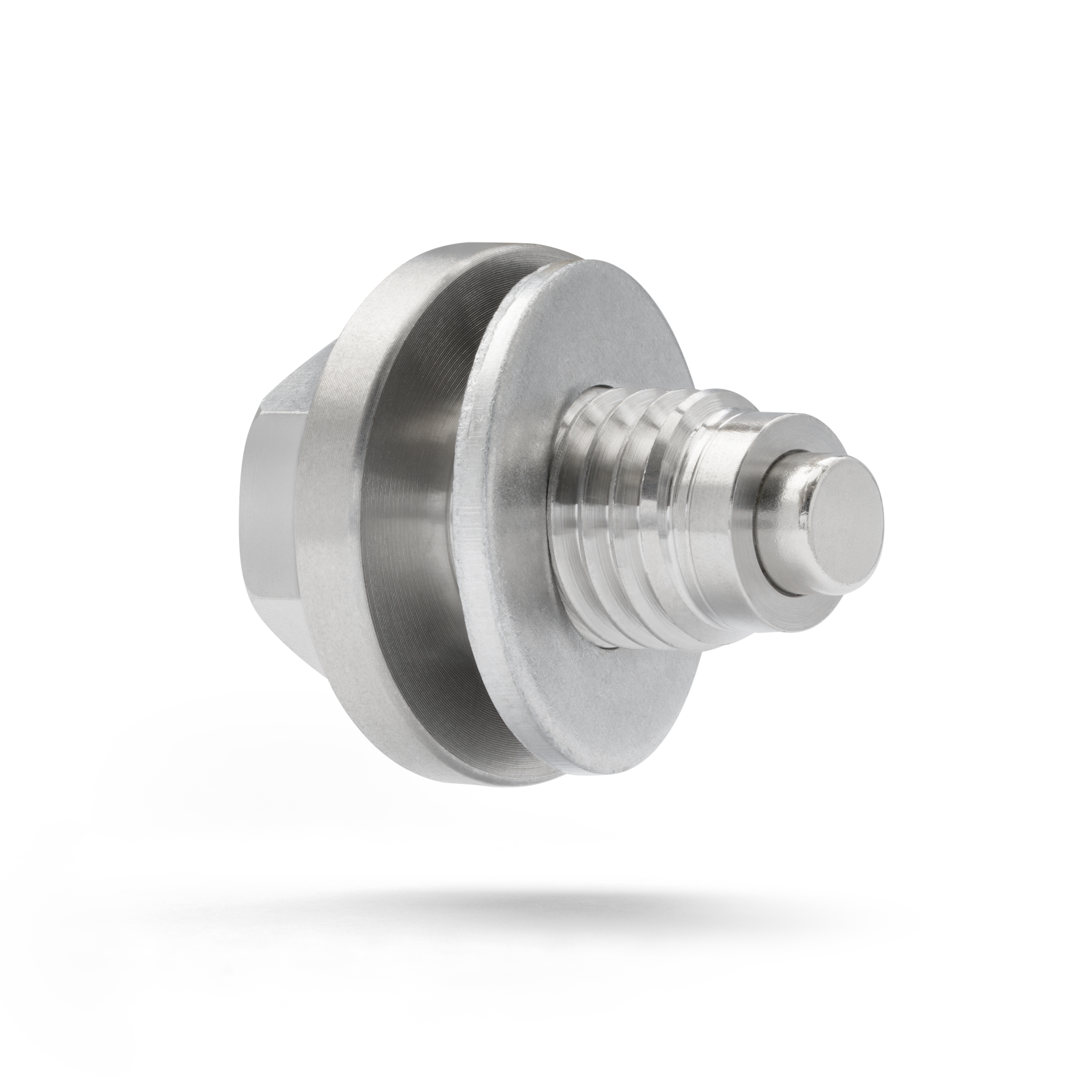 Chevrolet Beretta Magnetic Oil Drain Plug (1987-1989) - 2.8 Liter - 6 Cylinder - Made In USA - Stainless Steel