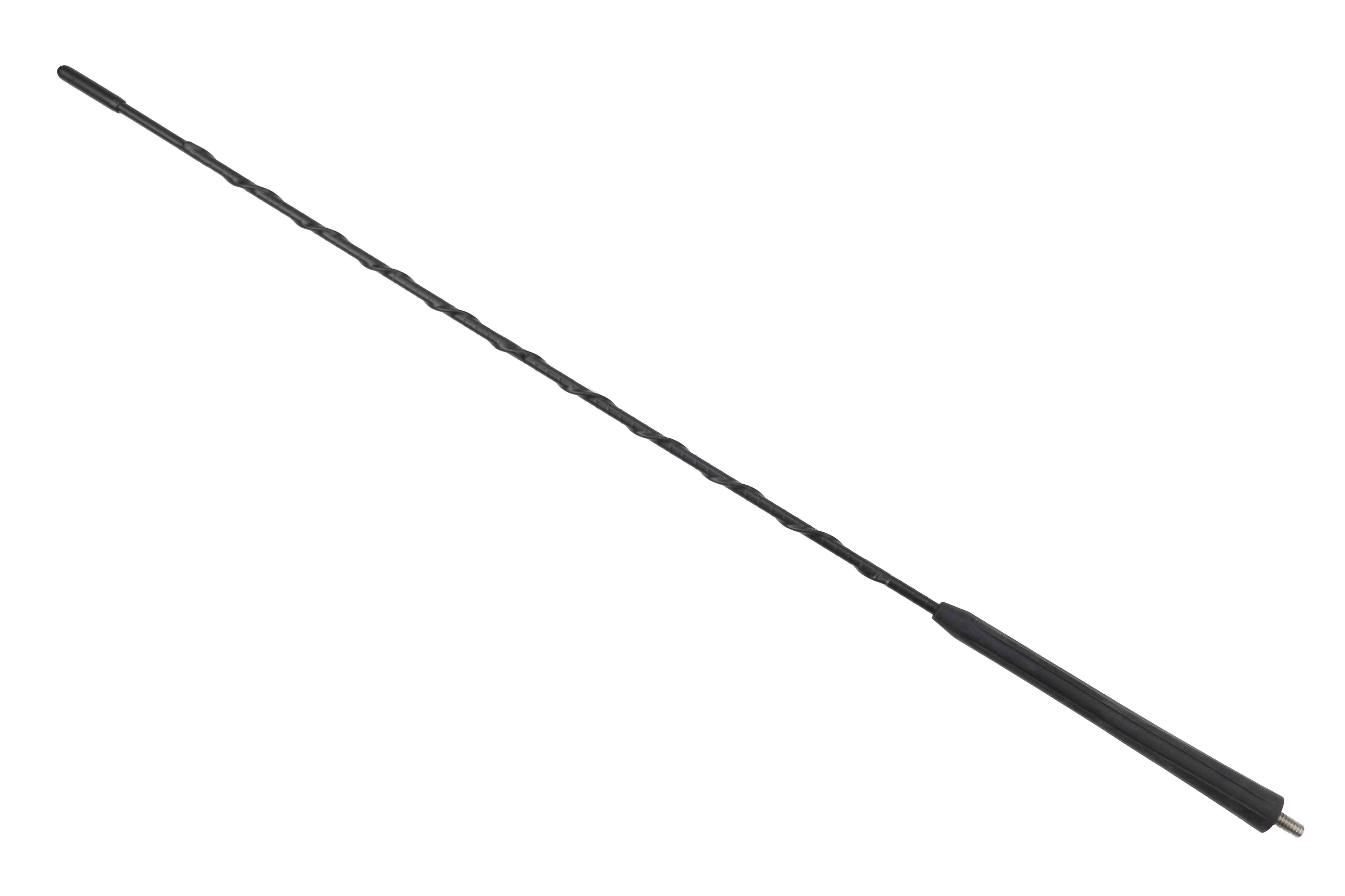 23" TheCatsPajamas - Car Wash Proof Short EPDM Rubber Antenna - USA Stainless Steel Threading - Powerful Internal Copper Coil/Premium Reception - Part Number A461-FFD-15