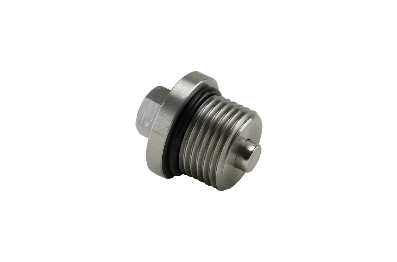 DP019-3 - Stainless Steel FRONT DIFFERENTIAL Fill/ Drain Oil Drain Plug with Neodymium Magnet - Part Number 3234756 - 3234755