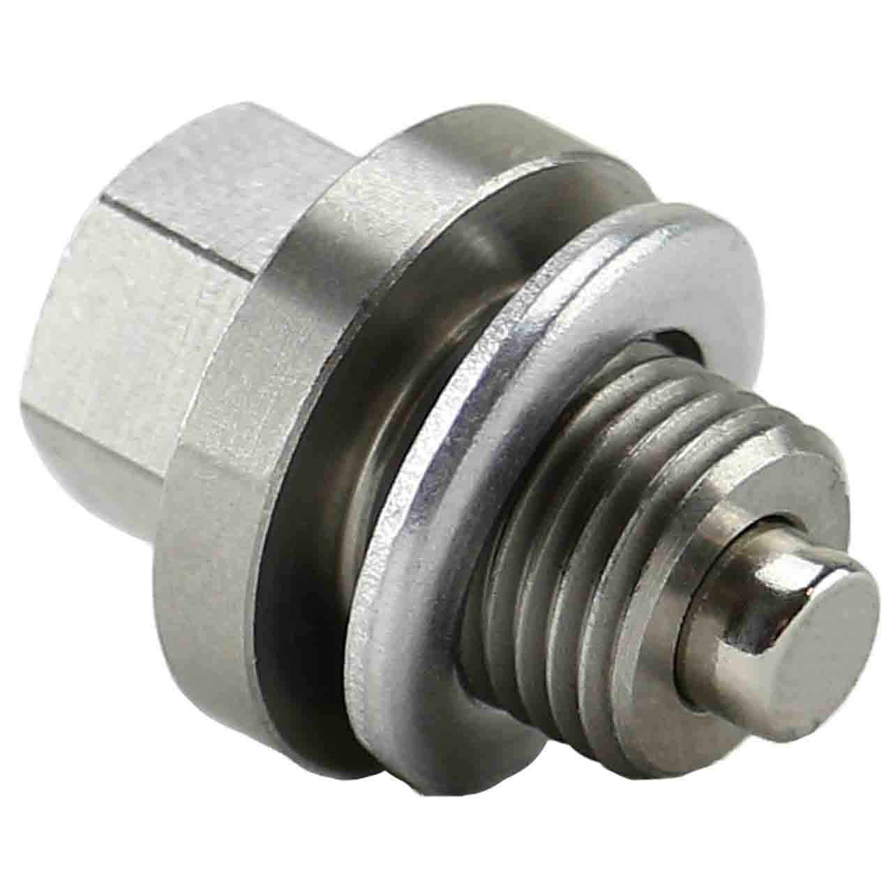 24-11-7-570-791 for Mini - Stainless Steel Magnetic Oil Drain Plug with Neodymium Magnet - Made In USA