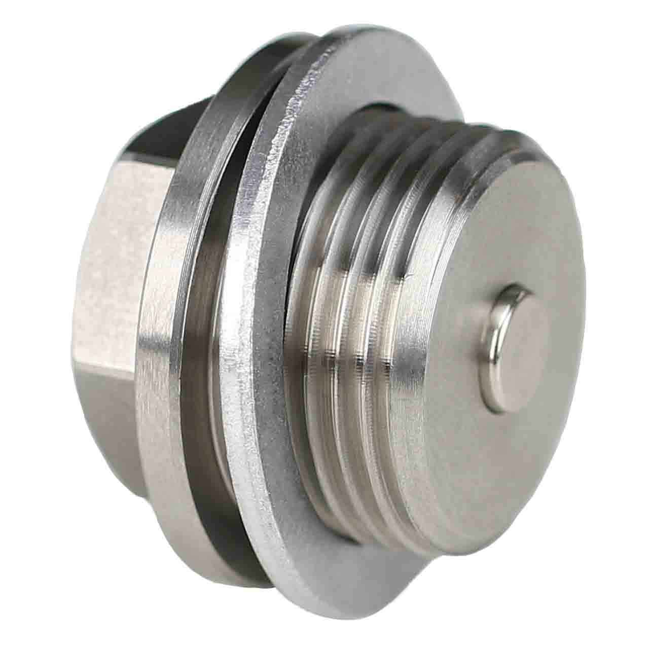 5132876 for Polaris - Stainless Steel Magnetic Oil Drain Plug with Neodymium Magnet - Made In USA