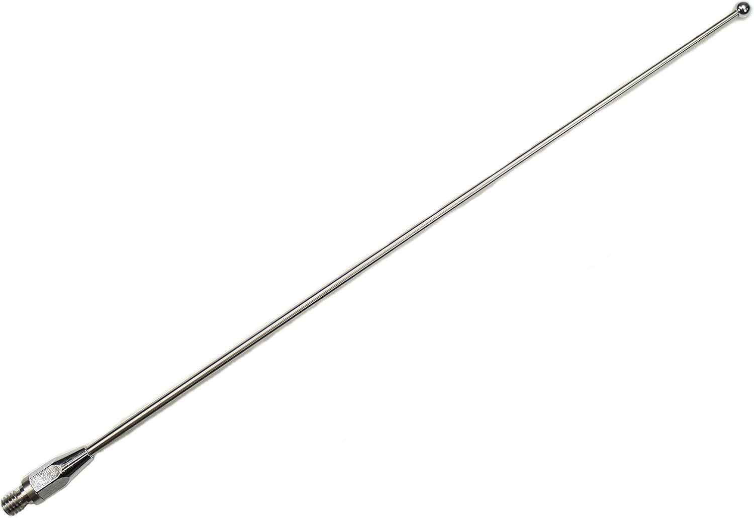 Ford F-150 9 Inch Stainless Antenna (2009-2026) - Spring Steel Construction - Stainless Steel Threading