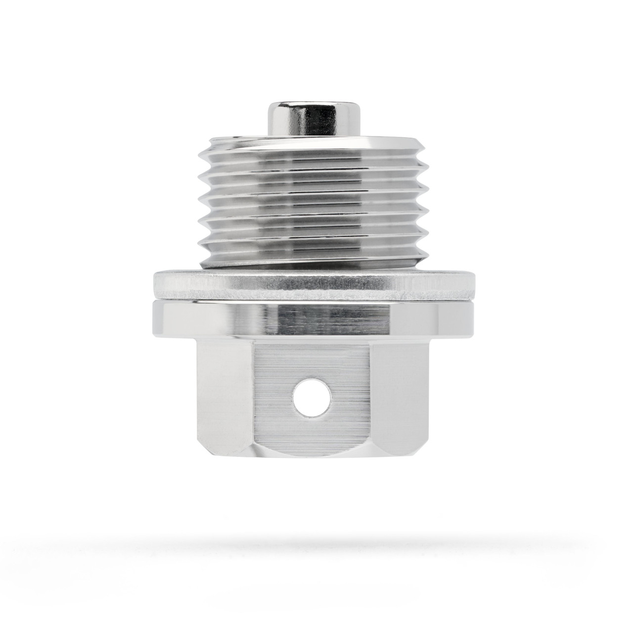 Porsche Macan Magnetic Oil Drain Plug - 2015-2018 - 3.0 Liter - 6 Cylinder - Made In USA - Stainless Steel - Part Number PAF-005-282